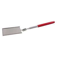 Inspection Mirror, Rectangular, 3-1/2" L x 3-1/2" W, Non Telescopic TGS INDUSTRIEL