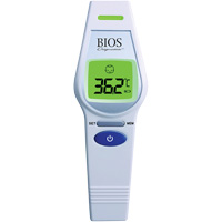 Thermom&egrave;tre frontal sans contact, 0°C - 100.0°C (32,0°F - 212,0°F), &eacute;missivit&eacute; Fixe TGS INDUSTRIEL