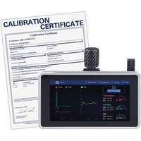 Analyseur de la qualit&eacute; de l'air avec support mural/de bureau et certificat de calibration TGS INDUSTRIEL