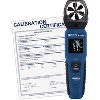 An&eacute;mom&egrave;tre &agrave; h&eacute;lices Bluetooth Smart avec certificat de calibration, Enregistrement des donn&eacute;es, Gamme de v&eacute;locit&eacute; d'air de 0,6 - 25 m/sec/118 - 4921 pi/min/2,1 - 90 km/h/1,3 - 55,9 mi/h TGS INDUSTRIEL