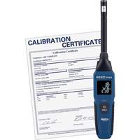 Thermo-hygrom&egrave;tre Bluetooth Smart Series avec certificat de calibration, 0,0% - 100% RH, -4°- 140° F (-20° - 60° C) TGS INDUSTRIEL
