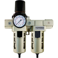 Airflo 400 Filter, Regulator & Coalescing Filter, 1/2" NPT, 150 PSI, 1.5 fl. Oz. Capacity TGS INDUSTRIEL