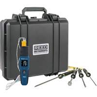 Thermom&egrave;tre &agrave; thermocouple de s&eacute;rie intelligente R1640 avec sondes de type K, Contact, Num&eacute;rique, 32-122°F (0-50°C) TGS INDUSTRIEL