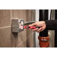 Dual Range Non-Contact Voltage Detector with LED, 12 V - 49 V/50 V - 1000 V, Display & Sound Alert TGS INDUSTRIEL