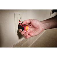 D&eacute;tecteur de tension et testeur de prise DDFT, 50 V - 1000 V, Alerte Affichage & son TGS INDUSTRIEL