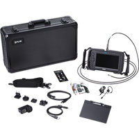 High-Performance Videoscope Kit with Dual HD Camera & Long Camera Probe, 1280" L x 720" W Display, 1024 x 600 pixels, 4.9 mm (0.19") Camera Head TGS INDUSTRIEL