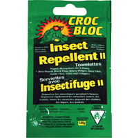 Insectifuge, 6 heures de protection, DEET &agrave; 30 %, Serviette, 5,58 g TGS INDUSTRIEL