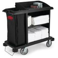 Chariot d'entretien m&eacute;nager compact sup&eacute;rieur TGS INDUSTRIEL