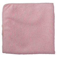 Chiffon de nettoyage pour travaux l&eacute;gers, Microfibre, Rouge TGS INDUSTRIEL