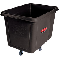 Chariot conteneur de vrac, Poly&eacute;thyl&egrave;ne, 48" lo x 34-1/16" la x 36-1/2" h, Volume 20 pi³, Capacit&eacute; 600 lb TGS INDUSTRIEL