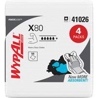 Essuie-tout X80, Robuste, 12-1/2" lo x 12" la TGS INDUSTRIEL