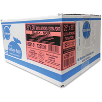 Industrial Garbage Bags, X-Strong, 36" W x 26" L, 1.17 mils, Black TGS INDUSTRIEL