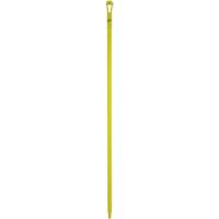 Manche ultra hygi&eacute;nique, Balai/Grattoir/Raclette, Jaune, Ergonomique, 59" lo TGS INDUSTRIEL