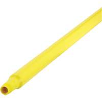 Manche ultra hygi&eacute;nique, Balai/Grattoir/Raclette, Jaune, Ergonomique, 59" lo TGS INDUSTRIEL