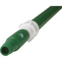 Manche de brosse pour plateforme, Brosse/Support &agrave; tampon, Vert, T&eacute;lescopique, 62"-113" lo TGS INDUSTRIEL