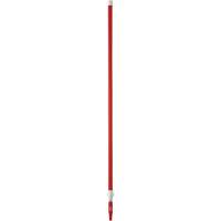 Deck Scrub Handle, Brush/Pad Holder, Red, Telescopic, 62"-113" L TGS INDUSTRIEL