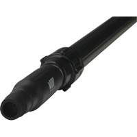 Deck Scrub Handle, Brush/Pad Holder, Black, Telescopic, 62"-113" L TGS INDUSTRIEL