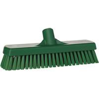 Brosse &agrave; r&eacute;curer pour planchers et murs, Crins Ferme, 12", Polyester, Vert TGS INDUSTRIEL