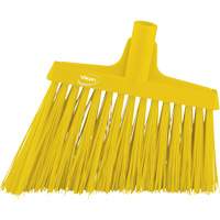 T&ecirc;te de balai oblique, Crins Extra-ferme, 12", Polyester, Jaune TGS INDUSTRIEL