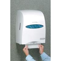 Distributeur de serviettes en rouleaux durs Sanitouch, Manuel/Sans contact, 12,63" la x 10,2" p x 16,13" h TGS INDUSTRIEL