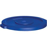 Couvercle pour contenant &agrave; d&eacute;chets, Couvercle plat, Plastique, Convient aux contenants 22" dia. TGS INDUSTRIEL