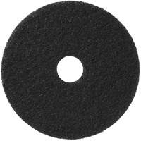 Floor Pads, 12", Stripping, Black TGS INDUSTRIEL