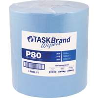 TaskBrand&reg; P80 Premium Series Wipers, Heavy-Duty, 13" L x 12" W TGS INDUSTRIEL