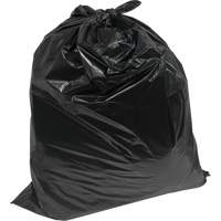 Industrial Garbage Bags, Utility, 20" W x 22" L, 0.64 mils, Black, 23 L (6 Gal.) Capacity TGS INDUSTRIEL