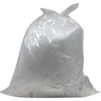 Industrial Garbage Bags, Utility, 20" W x 22" L, 0.64 mils, Clear, 23 L (6 Gal.) Capacity TGS INDUSTRIEL