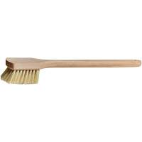 Brosse &agrave; chaudron &agrave; manche long, 20" l, Soies Tampico, Beige TGS INDUSTRIEL