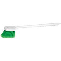 Brosse &agrave; recoins &agrave; manche long, 20" l, Soies PVC, Vert TGS INDUSTRIEL