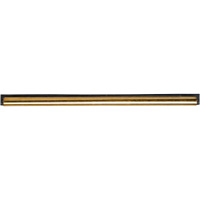 Window Squeegee Channel and Rubber, 12", Rubber, Brass Frame TGS INDUSTRIEL
