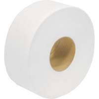 Papier hygi&eacute;nique de premi&egrave;re qualit&eacute; Snow Soft JRT, Rouleau G&eacute;ant, 2 Pli, Longueur 1000', Blanc TGS INDUSTRIEL