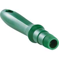 Mini manche, Brosse/Support &agrave; tampon/Grattoir/Raclette, Vert, Standard, 6-1/4" lo TGS INDUSTRIEL