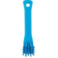 Brush with Scraping Edge, Stiff Bristles, 6" Long, Blue TGS INDUSTRIEL