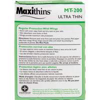 Serviettes Maxi Maxithins ultra minces avec ailes TGS INDUSTRIEL