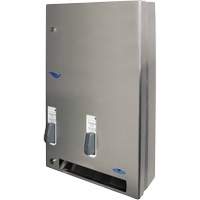 Distributeur de produits d'hygi&egrave;ne f&eacute;minine gratuits &agrave; bouton pression TGS INDUSTRIEL