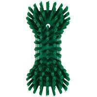 Hand Brush, Extra Stiff Bristles, 9-1/10" Long, Green TGS INDUSTRIEL