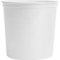 Food Storage Container, Plastic, 2 L Capacity, White TGS INDUSTRIEL