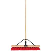 Balai-brosse &agrave; manche renforc&eacute;, 24", Moyen, Soies PVC TGS INDUSTRIEL