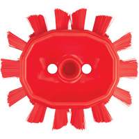 Brosse UST pour cuves, Soies Ferme, Longueur de 7-1/2", Rouge TGS INDUSTRIEL