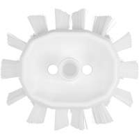 Brosse UST pour cuves, Soies Ferme, Longueur de 7-1/2", Blanc TGS INDUSTRIEL