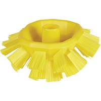 Brosse UST pour cuves, Soies Ferme, Longueur de 7-1/2", Jaune TGS INDUSTRIEL