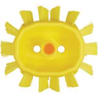 Brosse UST pour cuves, Soies Ferme, Longueur de 7-1/2", Jaune TGS INDUSTRIEL