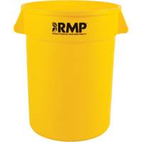 Garbage Bin, Polyethylene, 32 US gal. TGS INDUSTRIEL