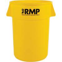 Garbage Bin, Polyethylene, 44 US gal. TGS INDUSTRIEL