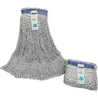 Candy-Striped Mop Head, Floor Finishing, Synthetic, Loop Style TGS INDUSTRIEL