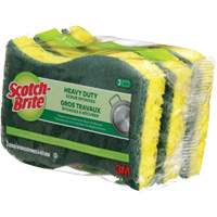 Scotch-Brite&reg; Heavy Duty Scrub Sponge, Scrubbing, 2-3/5" W x 4-2/5" L TGS INDUSTRIEL
