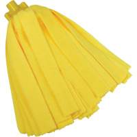 Vadrouille &agrave; fente, jaune, Microfibre, Style Coup&eacute; TGS INDUSTRIEL