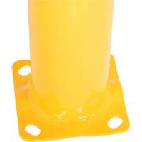 Bollard, Steel, 42" H x 5-1/2" W, Yellow TGS INDUSTRIEL